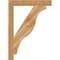 Ekena Millwork Funston Block Rough Sawn Bracket, Western Red Cedar, 4"W x 32"D x 44"H BKT04X32X44FST05RWR - alternate 3